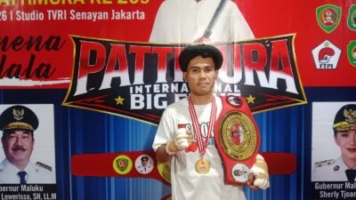 Sunan Agung Menang KO atas Petinju Thailand