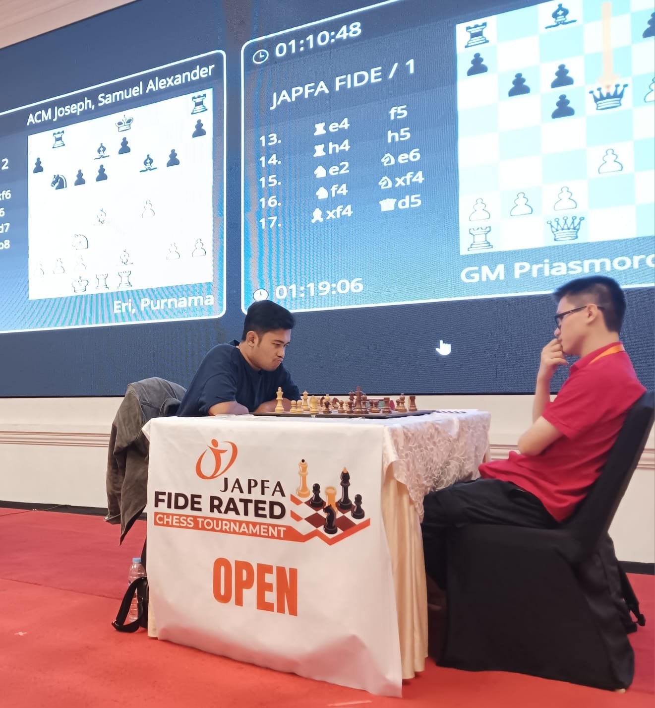GM Novendra Priasmoro Pimpin JAPFA FIDE Rated 2026