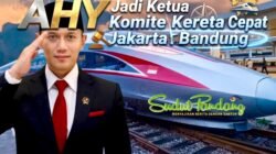 Prabowo Bentuk Komite Kereta Cepat Jakarta-Bandung, AHY Ditunjuk Jadi Ketua