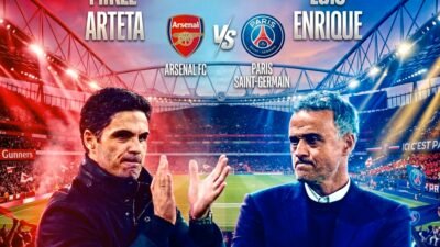 Arsenal vs PSG di Final Liga Champions, Arteta dan Luis Enrique Adu Taktik