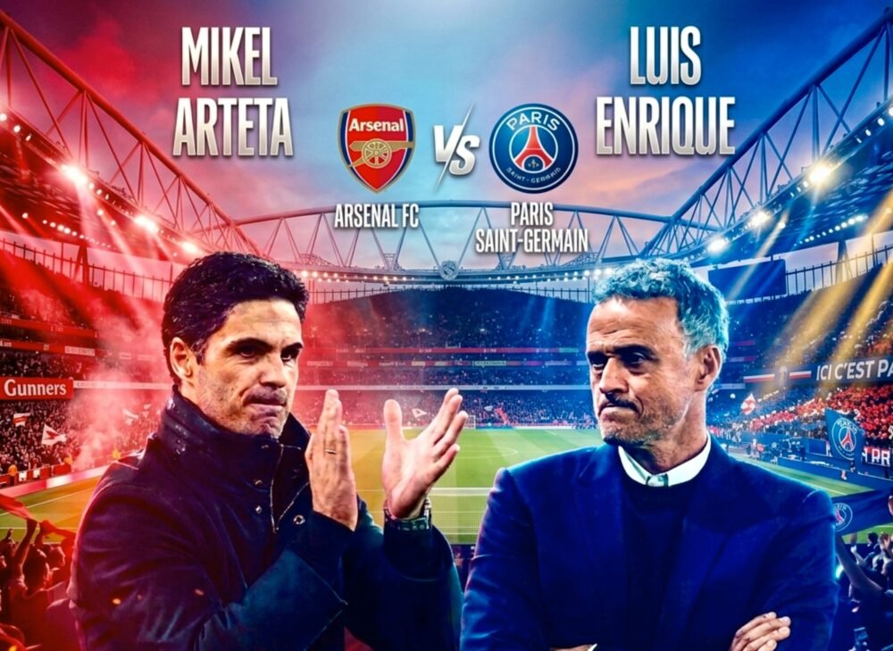 Arsenal vs PSG di Final Liga Champions, Arteta dan Luis Enrique Adu Taktik
