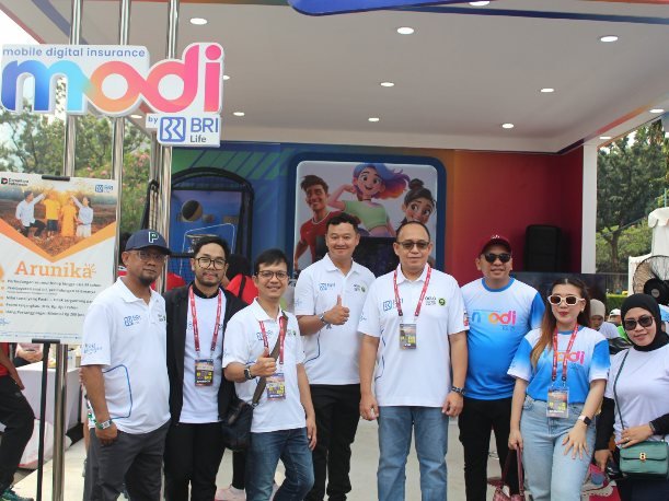BRI Life Dukung Gaya Hidup Sehat Lewat Telkomsel Digiland Run 2026