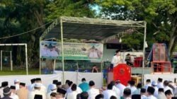 Bupati Kaur Shalat Idul Adha di Tanjung Kemuning, Ajak Warga Perkuat Persatuan