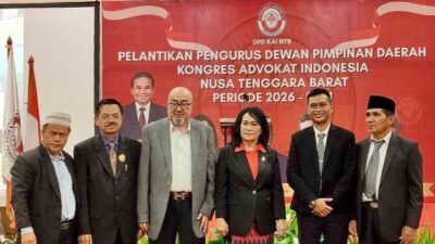 Pengurus DPD KAI NTB Periode 2026-2031 Resmi Dilantik, Lalu Anton Fokus Bangun Sinergi