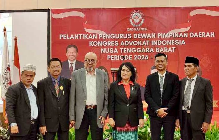 Pengurus DPD KAI NTB Periode 2026-2031 Resmi Dilantik, Lalu Anton Fokus Bangun Sinergi