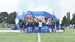 Para juara HYDROPLUS Soccer League Bandung memperoleh hadiah berupa uang pembinaan sebesar Rp40 juta dan runner-up mendapatkan Rp20 juta. (Foto: ist).