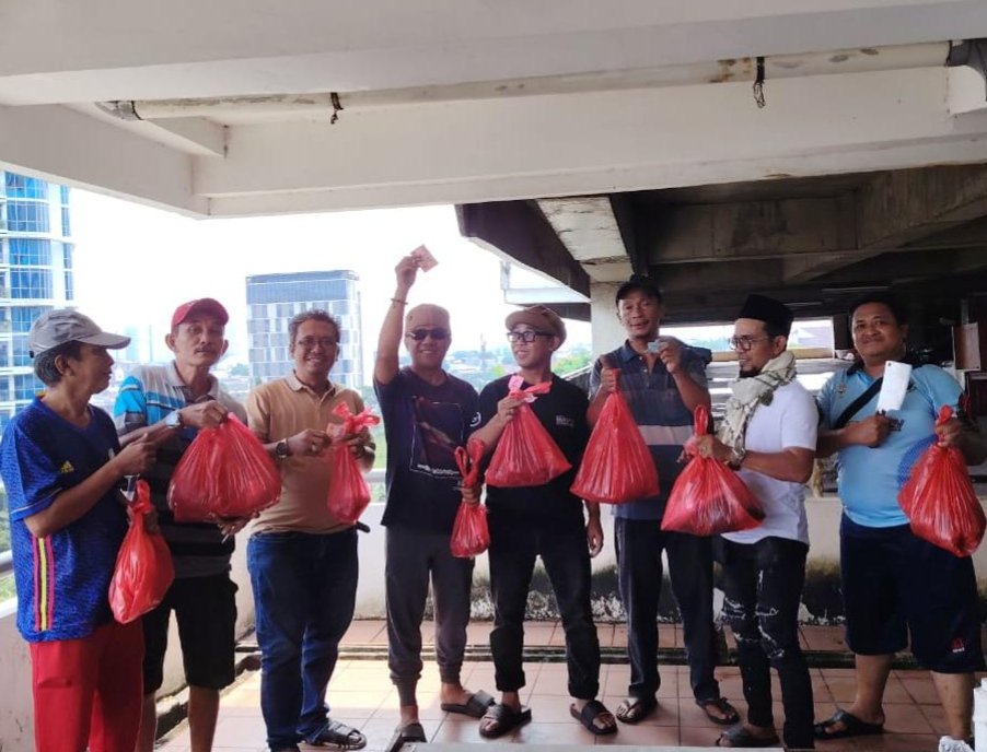 Forum Jurnalis Jakarta Barat Kurban Lima Ekor Kambing, Kornel: Idul Adha Momentum Perkuat Solidaritas