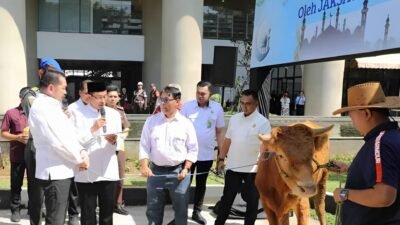 Serahkan 57 Sapi Kurban, Jaksa Agung: Kurban Wujud Solidaritas Sosial