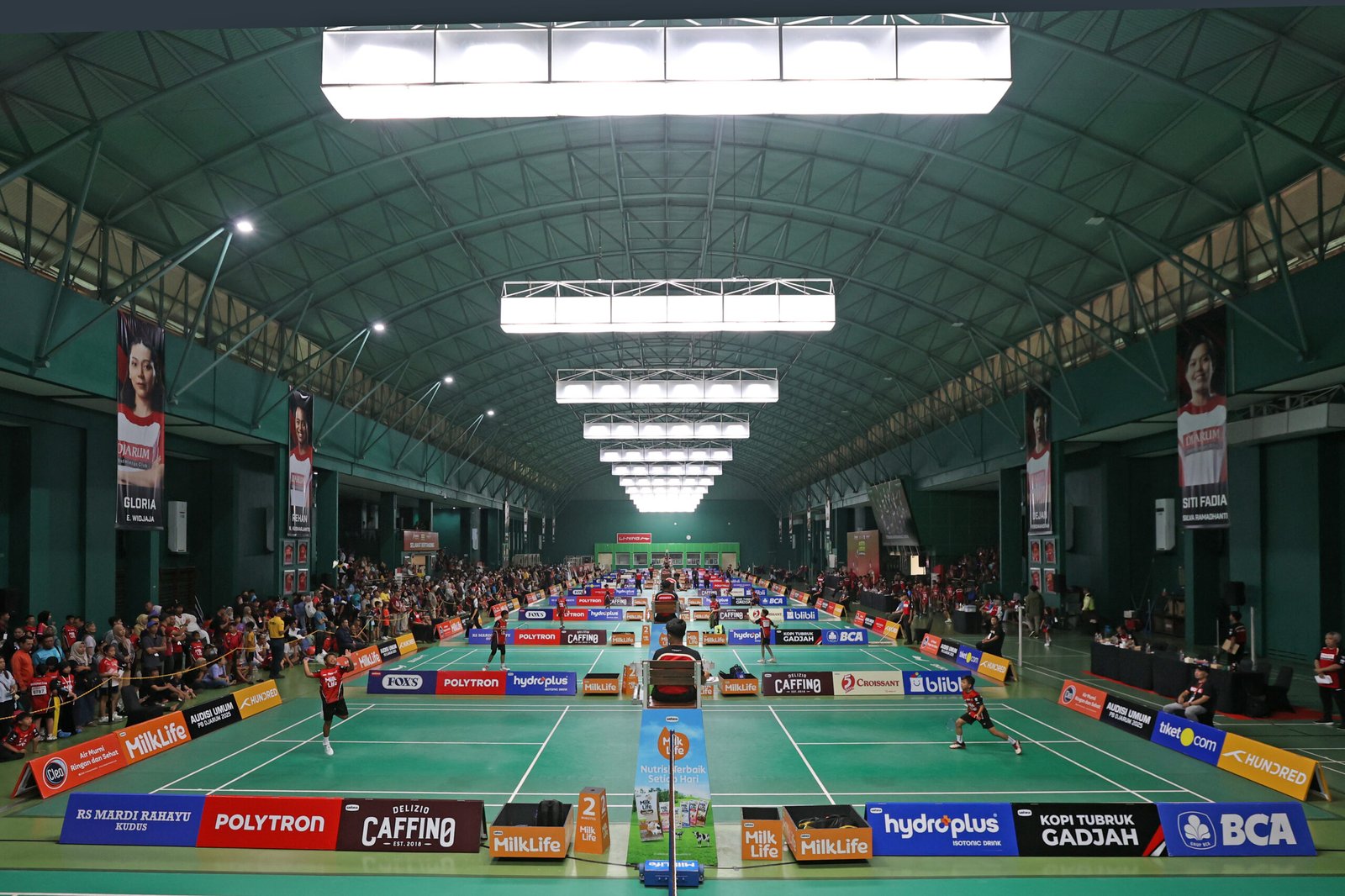 Penyelenggaraan Audisi Umum PB Djarum 2025 yang diselenggarakan pada 8 hingga 12 September di GOR Djarum Jati, Kudus, Jawa Tengah. (Foto: ist).
