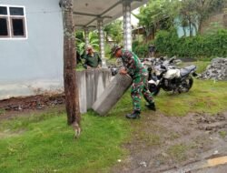 Pemasangan Buis Beton Saluran Air TMMD Ke-128 Capai 40 Persen, Atasi Genangan di Dusun Klagin