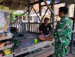 Wujudkan Kehidupan yang Tentram, Koramil Wonoasih Lakukan Patroli Wilayah Binaan