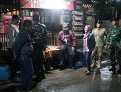 Babinsa Brabe Ajak 5 Unsur Instansi Patroli Kampung Jaga Keamanan TMMD Ke-128