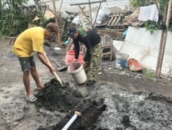 Pembangunan Sanitasi Tariyah di Dusun Sumur Capai 40 Persen, Satgas TMMD Ke-128 Terus Kebut Pekerjaan