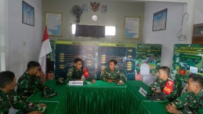 Dandim Probolinggo Tinjau Posko TMMD Ke-128 di Desa Brabe, Pastikan Target Rampung Sebelum 21 Mei