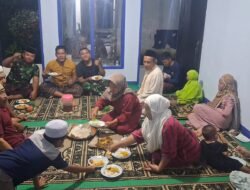 Satgas TMMD ke-128 dan Warga Makan Bersama, Bukti Nyata Kemanunggalan TNI-Rakyat