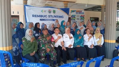 Upaya percepatan penanganan stunting terus digencarkan di wilayah Kecamatan Purwodadi digelar di Balai Desa Tambaksari, Kecamatan Purwodadi, Kabupaten Pasuruan, Rabu (6/5/2026). (Foto: ist)