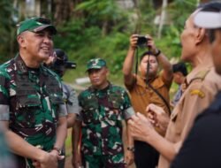 Optimalkan Pembangunan Daerah Pangdam V/Brawijaya Tinjau Proyek Jembatan Perintis Garuda Dan Gerai KDKMP Blitar