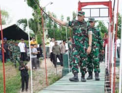 Pangdam V/Brawijaya Tinjau Pembangunan Yonif TP Kesatria Joyoboyo dan Infrastruktur Strategis Kediri
