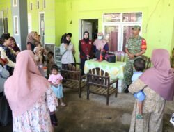 Satgas TMMD Ke-128 Dukung Program Membangun Negeri Dimulai Dari Desa Melalui Kegiatan Non Fisik di Kecamatan Maron