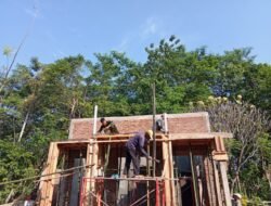 Progres 70 Persen, Satgas TMMD Ke-128 Pastikan Pembangunan Musholla Baiturrohim di Dusun Leduk Selesai Tepat Waktu