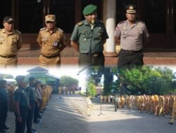 Perkuat Soliditas Wilayah, Danramil Bangil Hadiri Apel Sinergitas Tiga Pilar