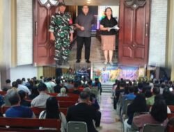 Ciptakan Rasa Aman, Babinsa Koramil Gempol Pantau Jalannya Ibadah Gereja