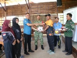 Semangat Baru Pemuda Brabe dari Bantuan Alat Olahraga TMMD Ke-128* 