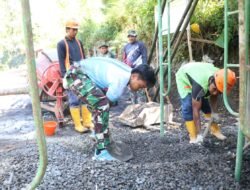 Di Balik Pipa TMMD, Harapan Air Bersih Mengalir untuk Warga Dusun Klagin
