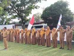 Pemerintah Kecamatan Air Batu Perkuat Kedisiplinan Melalui Apel Gabungan dan Coffee Morning