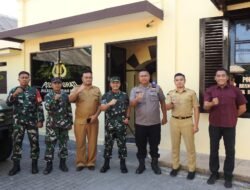 Dandim 0819/Pasuruan Bersama Pasi Intel Datangi Polsek Grati Terkait Kasus Curanmor