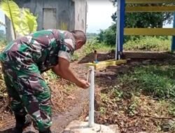 TMMD Ke-128 Kodim 0820/Probolinggo, Pembangunan Sumur Bor Dukung Lahan Pertanian di Wilayah Pedesaan