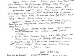 Forum Lintas Ormas Penjaringan Beri Dukungan Penuh kepada Radian Azhar
