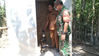 Program TMMD Ke-128 Kodim 0820/Probolinggo menghadirkan sumur bor untuk mendukung kebutuhan air lahan pertanian di Desa Tempuran, Kecamatan Bantaran. (Foto: ist).