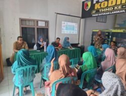 Sosialisasi Penanganan Sampah Rumah Tangga dan Pelatihan Pembuatan Eco Enzyme Dukung Program TMMD Ke-128 Kodim 0820/Probolinggo