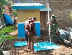 Satgas TMMD Ke-128 Kodim 0820/Probolinggo Uji Fungsi Sanitasi sebelum Digunakan