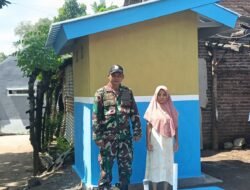 Satgas Rampungkan Pengerjaan Sanitasi Milik Nur Tariyah