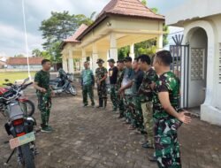 Sambut Kunjungan Tim Wasev Sterad TNI AD, Satgas TMMD Ke-128 Laksanakan Pembersihan