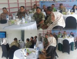 Perkuat Ekonomi Desa, Pabung Kodim 0819 Dampingi Kasrem dalam Vicon Presiden RI