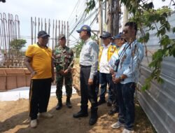 Kapten Inf Kariono Dampingi Kunjungan Menteri PUPR Tinjau Pembangunan Jembatan BOK Wedi