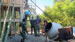 Harapan Air Bersih Mulai Mengalir, Pembangunan Tandon SPAM di Desa Brabe Hampir Rampung