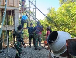 Harapan Air Bersih Mulai Mengalir, Pembangunan Tandon SPAM di Desa Brabe Hampir Rampung