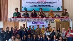 Sinergi Babinsa dan Warga Desa Ngadiwono Tekan Angka Stunting