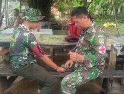 Garda Kesehatan di Garis Depan: Serka Riswan Alamsyah Pastikan Stamina Satgas TMMD 128 Tetap Prima
