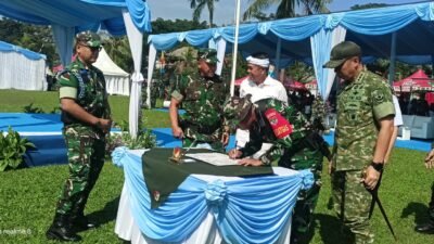 TMMD Reguler ke-128 di Kota Bekasi resmi ditutup dengan capaian 100 persen.