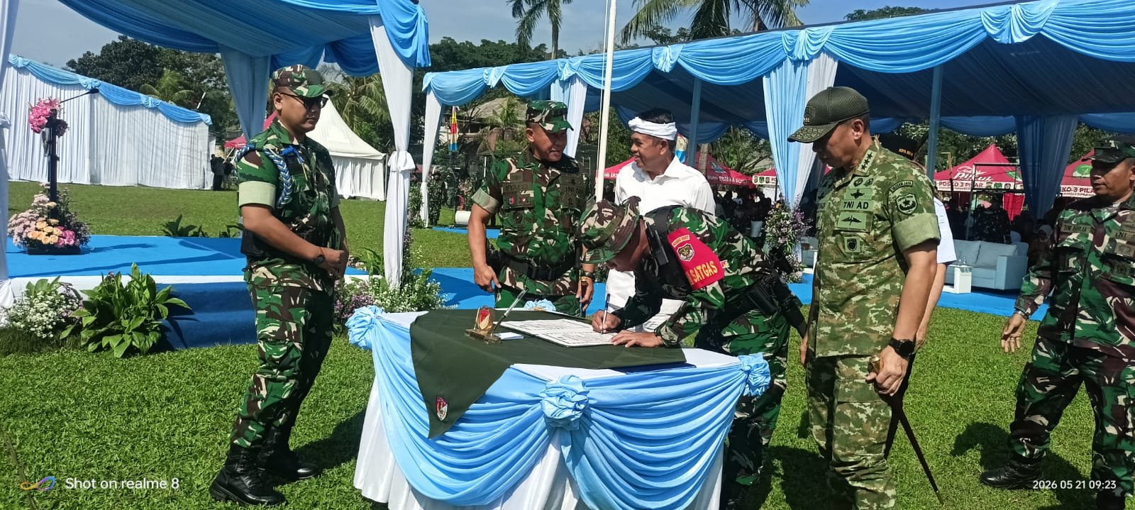 TMMD Reguler ke-128 di Kota Bekasi resmi ditutup dengan capaian 100 persen.