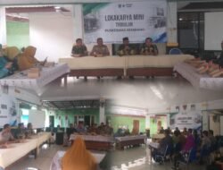 Lokakarya Mini Puskesmas Rembang, Babinsa Tegaskan Dukungan Program Kesehatan