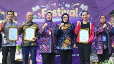 Wabup Intan Tutup Festival Literasi Tangerang Gemilang 2026