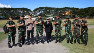 Pangdam V/Brawijaya Tinjau Lokasi Pembangunan Yonif TP dan Jembatan Perintis Garuda di Kabupaten Ponorogo