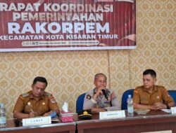 Pimpin Rakorpem Mei 2026, Camat Kisaran Timur Tekankan Sinergi Pelayanan dan Inovasi Capaian PBB