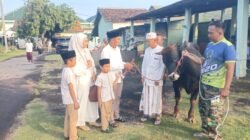 Kodim 0820 Probolinggo Gelar Sholat Idul Adha Dan Sembelih Hewan Kurban
